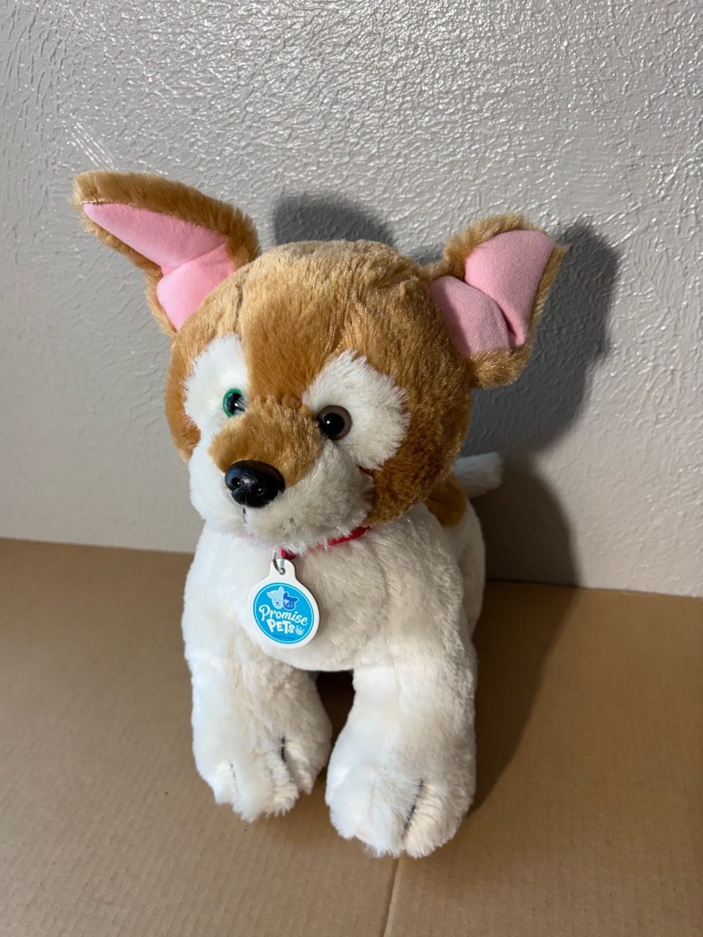 Build A Bear Promise Plush Stuffed Dog  12 inch soft Toy